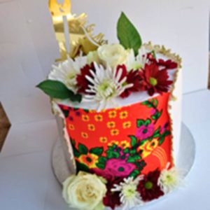 Fondant Wedding Cake