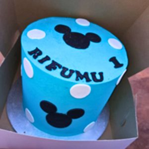 Mickey Mouse Themed Cake